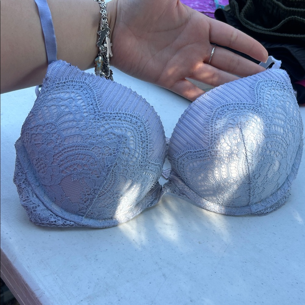 Victoria's Secret Dream Angels Lace Underwire Bra - Light Purple